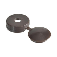 Forgefix Hinged Cover Cap Dark Brown No. 6-8 Bag 100