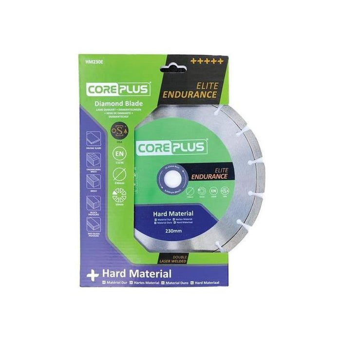Coreplus HM230E Elite Hard Material Diamond Blade 230mm CorePlus - Town Tools