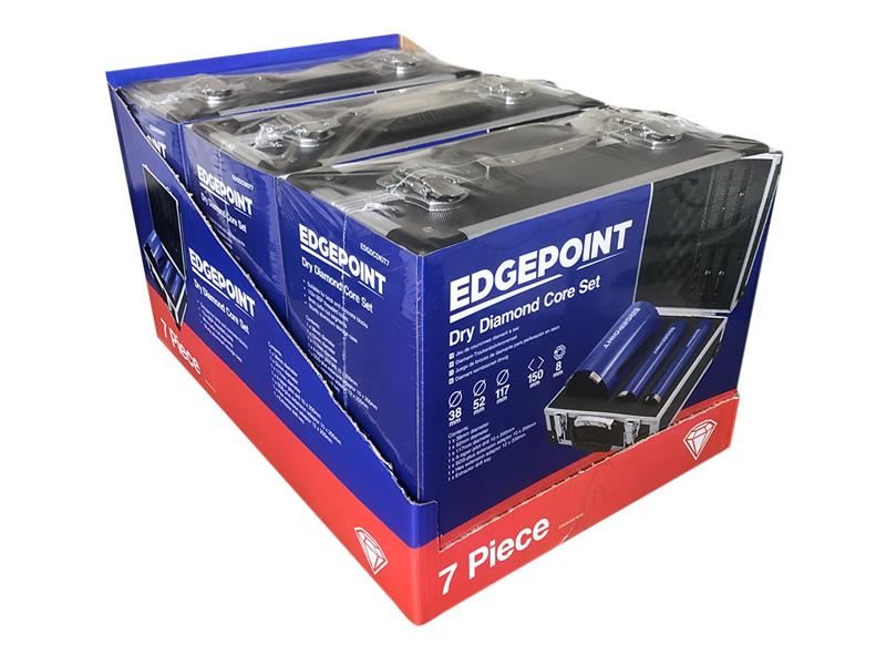 EdgePoint Edgepoint Diamond Dry Core Bit Set CDU EdgePoint - Town Tools