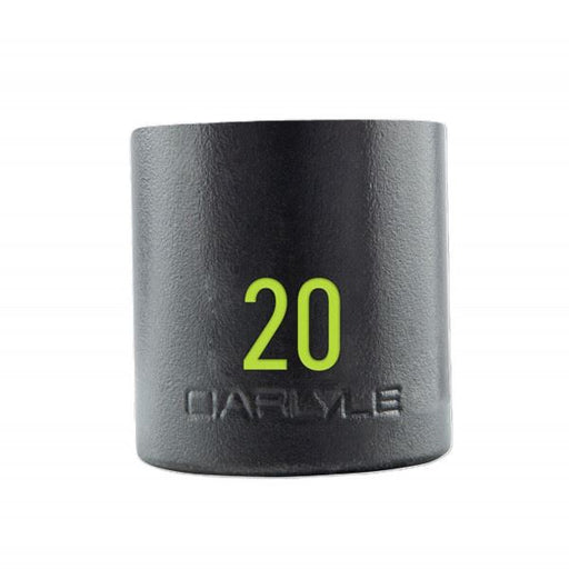 Carlyle Tools 1/2In Drive 20mm 6 Pt Stubby Impact Socket - image 1