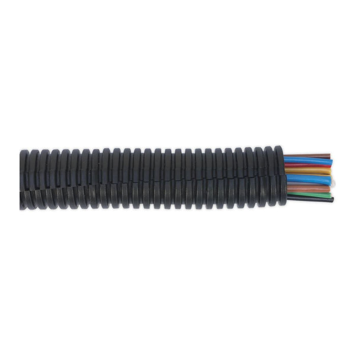 Sealey Convoluted Cable Sleeving Split17-21mm 10m CTS1710 Sealey - Town Tools 