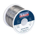 Sealey Solder Wire Quick Flow 2% 0.7mm/22SWG 40/60.5kg Reel SOL22 Sealey - Town Tools 