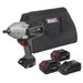 Premier SV20 Series Cordless Impact Wrench Kit 20V 4Ah - 2 Batteries Sealey Premier - Town Tools 