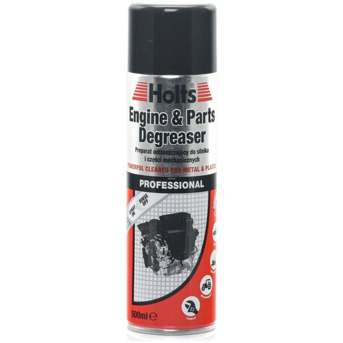 2 x Holts Engine & Parts Degreaser Spray Cleaner Car Grease Dirt Remover 500ml Holts - Town Tools 