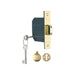 Yale Locks PM562 Hi-Security BS 5 Lever Mortice Deadlock 81mm 3in Polished Brass Yale Locks - Town Tools