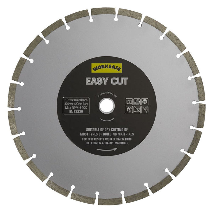 Sealey Silver Easy Cut Diamond Blade300 x 20mm WDEC300/20