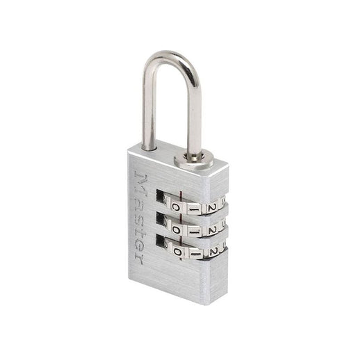 Master Lock Aluminium 20mm 3-Digit Combination Padlock Master Lock - Town Tools
