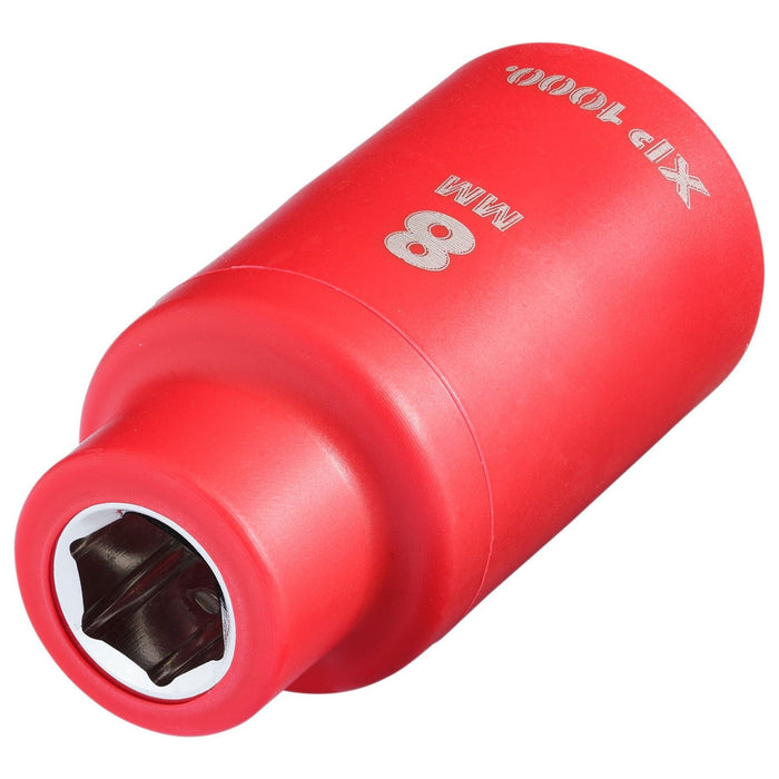 Draper XP1000 VDE Socket, 3/8" Sq. Dr., 8mm Draper - Town Tools