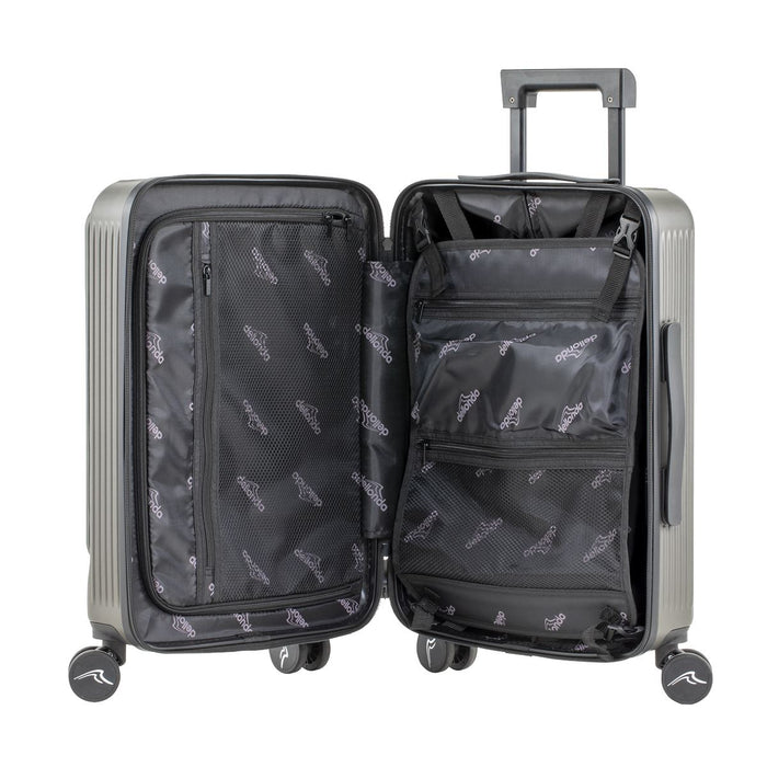 Dellonda Cabin Size Luggage with Laptop Compartments & Dual TSA Lock 20"