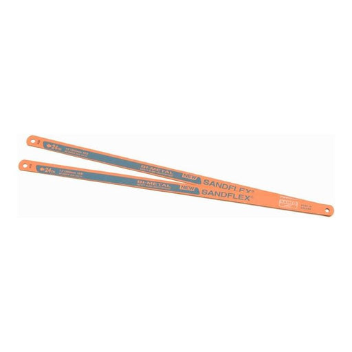Bahco 3906 Sandflex® Hacksaw Blades 300mm (12in) x 24 TPI (Pack 2) Bahco - Town Tools