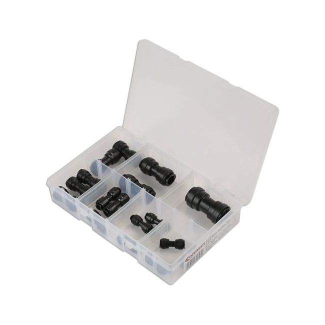 Connect Assorted Metric Push-Fit Couplings 17pc 31897 Tool Connection - Town Tools 