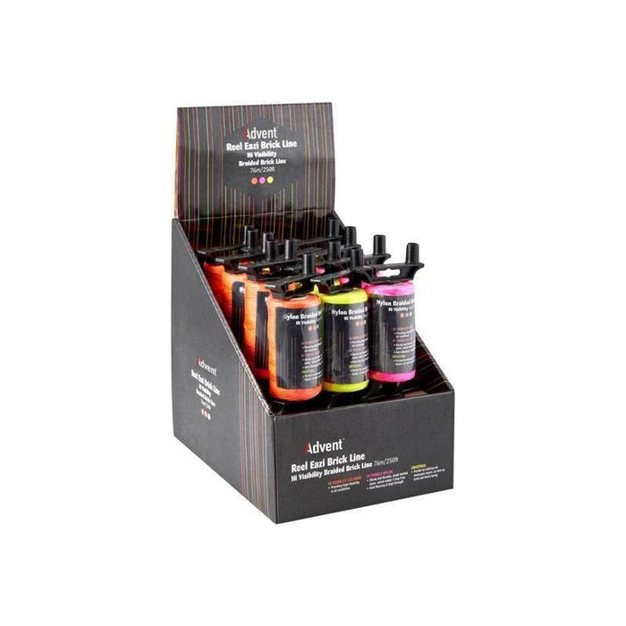 Advent Reel Eazi Brick Line Display Box of 12 Advent - Town Tools