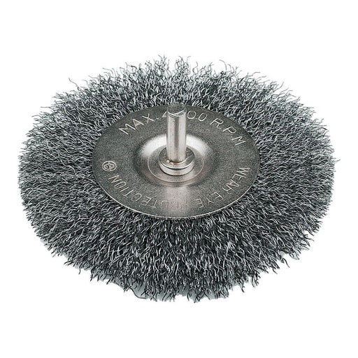 Silverline Rotary Steel Wire Wheel Brush 100mm Silverline - Town Tools 