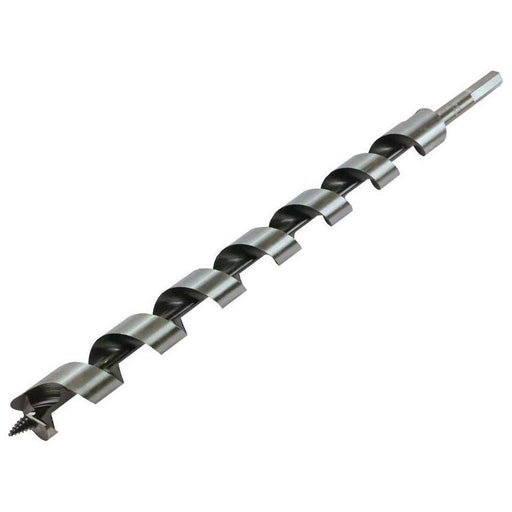 Faithfull Combination Wood Auger Bit Long Series 25 x 400mm Faithfull - Town Tools