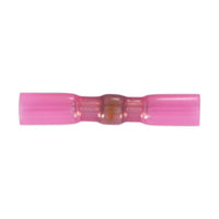 Sealey Heat Shrink Butt Connector with Crimp & Solder Red Pack of 25 HSSB25R