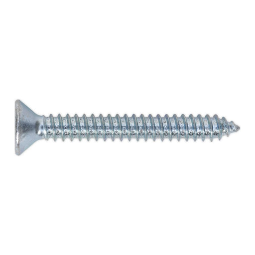 Sealey Self Tapping Screw 6.3 x 51mm Countersunk Pozi Pack of 100 ST6351 Sealey - Town Tools 