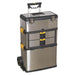 Sealey Mobile Stainless Steel/Composite Toolbox 3 Compartment AP855 Sealey - Town Tools 