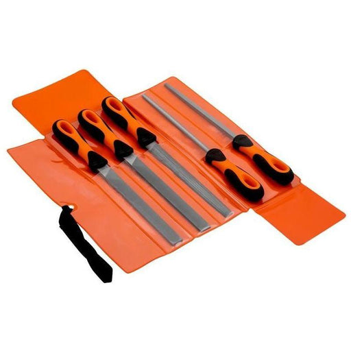 Bahco 200mm (8in) ERGO™ Engineering File Set, 5 Piece Bahco - Town Tools