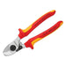 Knipex VDE Cable Shears with Return Spring 165mm Knipex - Town Tools