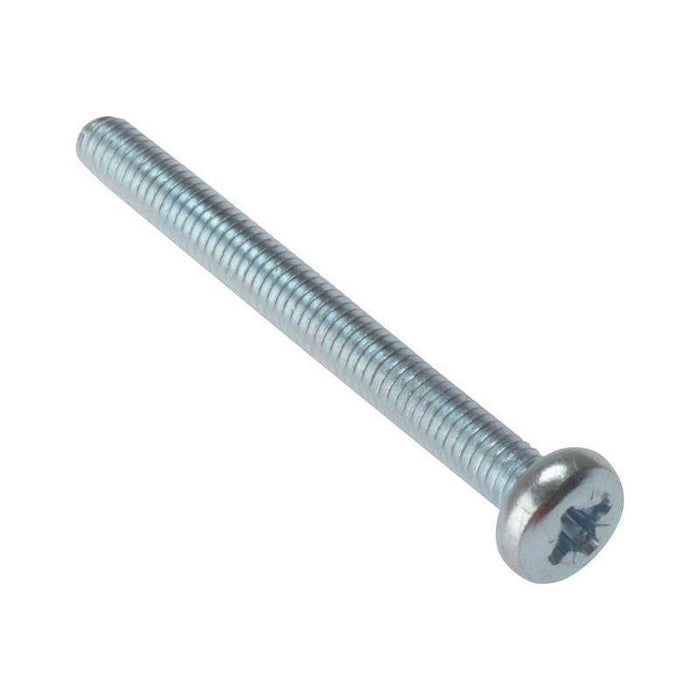 Forgefix Machine Screw Pozi Compatible Pan Head ZP M6 x 30mm Bag 25 ForgeFix - Town Tools