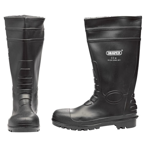 Draper Safety Wellington Boots, Size 10, S5 02700 Draper - Town Tools 