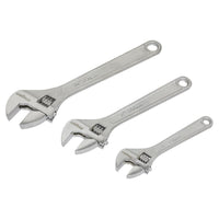 Sealey Adjustable Wrench Set 3pc 150 200 & 250mm S0448