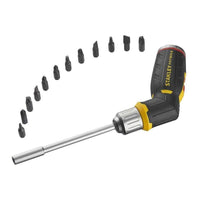 Stanley® Hand Tools FatMax® Pistol Grip Ratchet 12 Bits