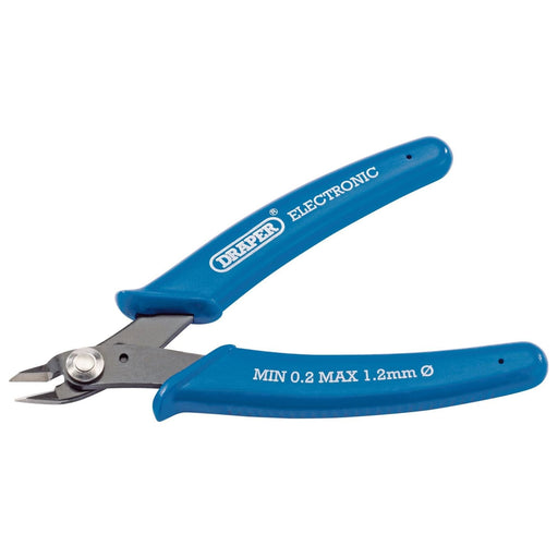 Draper Thin Jaw Electronics Nippers, 130mm 52590 Draper - Town Tools 