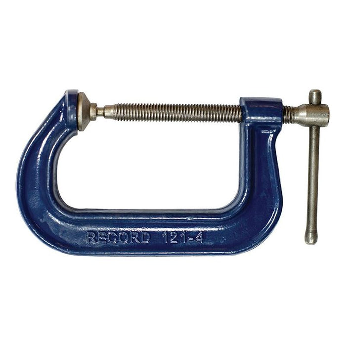 Irwin® Record® 121 Extra Heavy-Duty Forged G-Clamp 100mm (4in) IRWIN® Record® - Town Tools