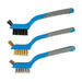 Silverline Mini Wire Brush Set 3pce 175mm Silverline - Town Tools 