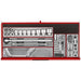 Teng Tools 37" PRO35™ roller cabinet tool kit 595 pieces red Town Tools - Town Tools