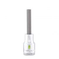Carlyle Tools 1/2Dr 8mm Hex Bit Socket 80mm Long