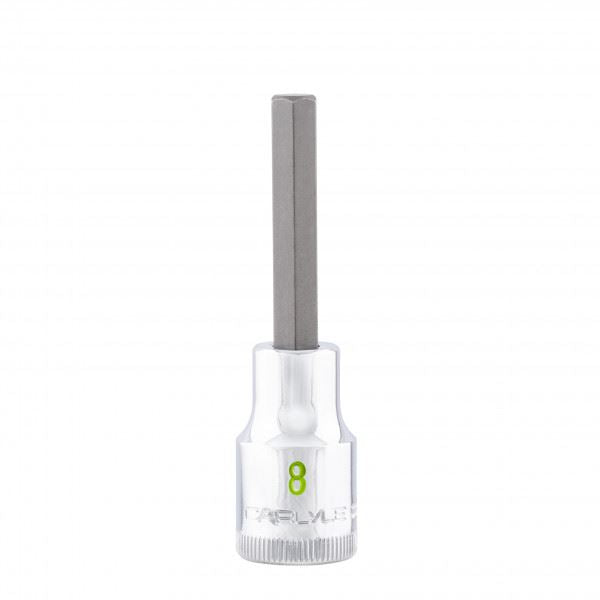 Carlyle Tools 1/2Dr 8mm Hex Bit Socket 80mm Long