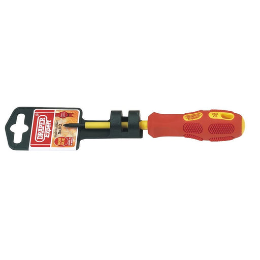 Draper VDE Approved Fully Insulated PZ TYPE Screwdriver, No.0 x 60mm (Display Pa Draper - Town Tools 