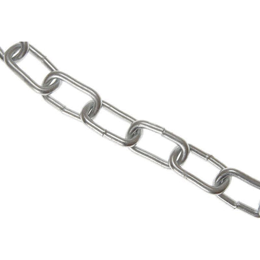 Faithfull Zinc Plated Chain 8mm x 10m Box - Max. Load 450kg Faithfull - Town Tools