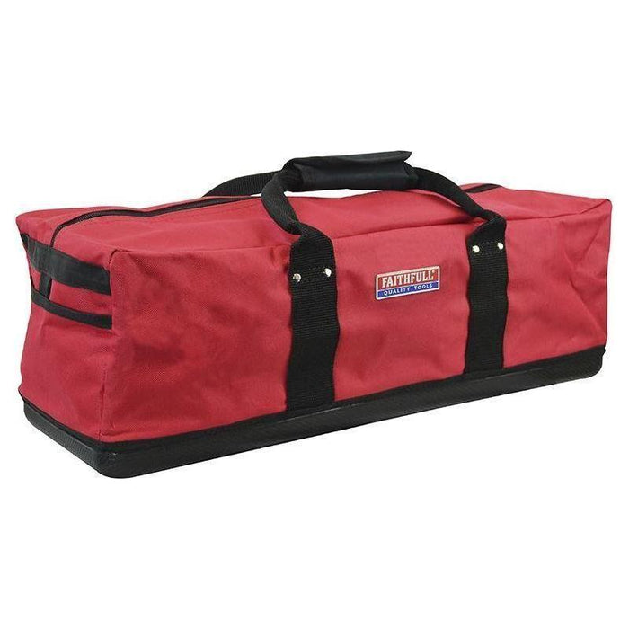 Faithfull Hard Bottom Zip Top Holdall 61cm (24in) Faithfull - Town Tools