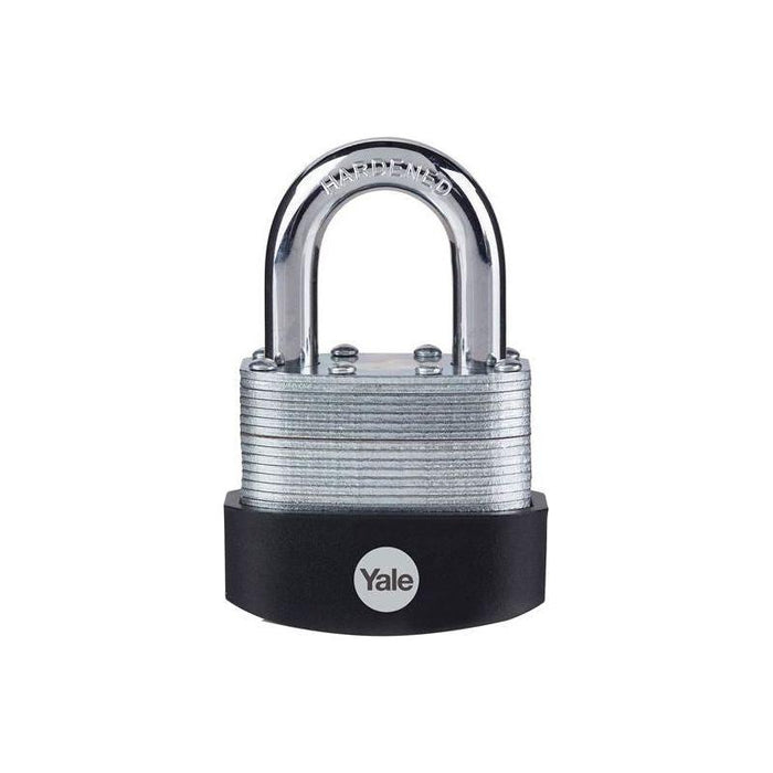 Yale Locks High Security Laminated Steel Padlock 50mm Yale Locks - Town Tools