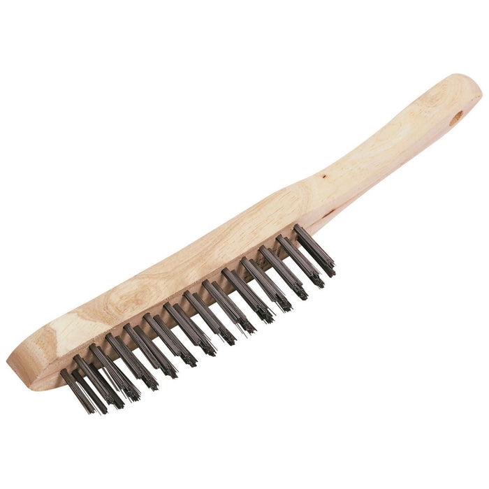 Draper Wire Scratch Brush, 4 Row, 290mm 31570 Draper - Town Tools 