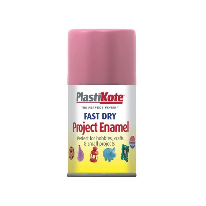 Plastikote Fast Dry Enamel Aerosol Hot Pink 100ml PlastiKote - Town Tools