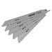 Draper Bi-metal Reciprocating Saw Blades for Metal, 150mm, 14tpi (Pack of 5) Draper - Town Tools 