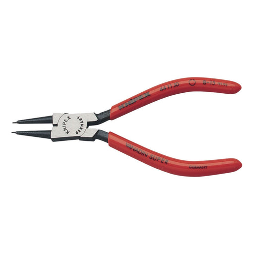 Draper Knipex 44 11 J0 J0 Straight Internal Circlip Pliers, 8 - 13mm 36897 Draper - Town Tools 