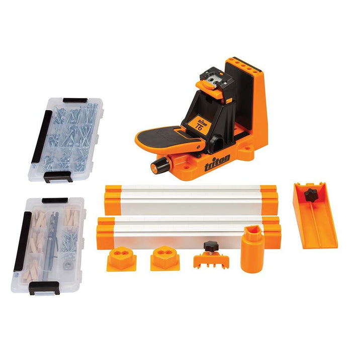 Triton T6 Pocket-Hole Jig Master Set 12pce T6PHJM Triton - Town Tools 