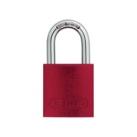 Abus Mechanical 72/40mm Aluminium Padlock Red Keyed Alike TT02162