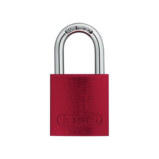 Abus Mechanical 72/40mm Aluminium Padlock Red Keyed Alike TT02162 ABUS Mechanical - Town Tools