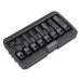 Sealey Premier Premier Imperial Hex Impact Socket Bit Set 1/2"Sq Drive 8pc Sealey Premier - Town Tools 
