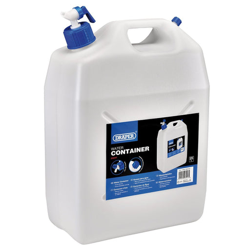 Draper Water Container with Tap, 25L 23247 Draper - Town Tools 