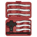 Sealey Fast Action Twin/Triple Leg Reversible Puller Set 8pc 150 & 220mm VS83 Sealey - Town Tools 