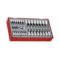 Teng Tools 1/4" & 3/8" Bit Socket Set TT1 35 Pieces