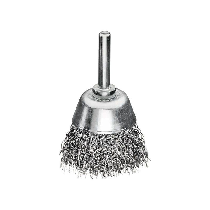 Lessmann Cup Brush with Shank D50mm x H20mm, 0.30 Steel Wire Lessmann - Town Tools