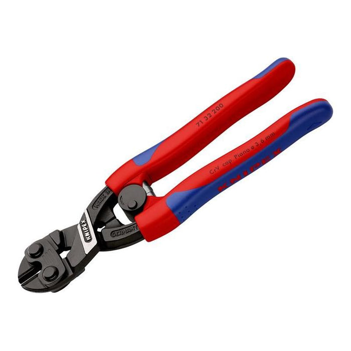Knipex 71 32 200 CoBolt ® Compact Bolt Cutters Multi-Component Grip 200mm Knipex - Town Tools